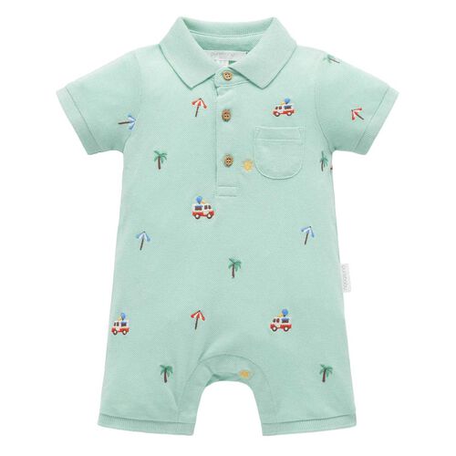 Purebaby Polo Growsuit